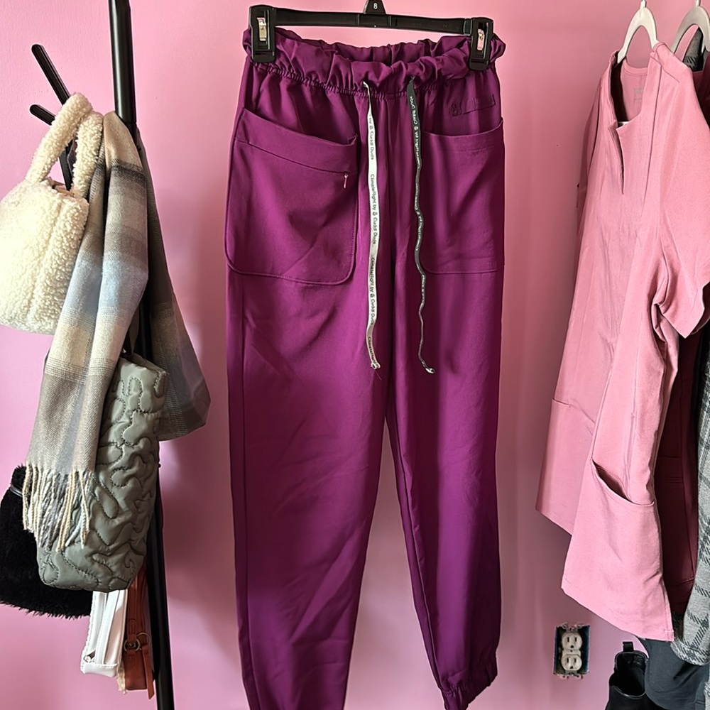 Cuddle duds petite scrub bottoms